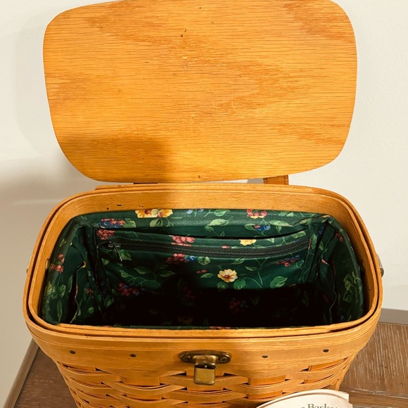 Longaberger Basket Purse|Shoulder Purse Basket 18210|Vintage Longaberger Basket - Picture 8 of 11